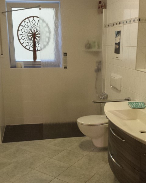 Einbau einer ebenerdigen Dusche